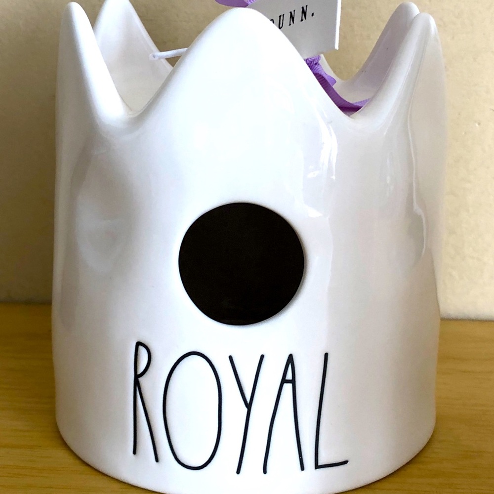 Rae Dunn Magenta Royal ceramic Birdhouse